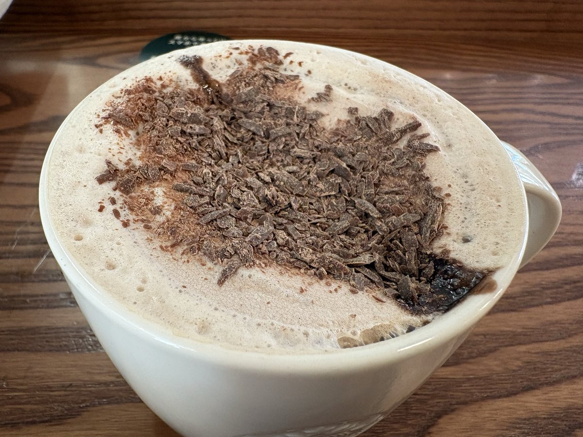 chamucha406's tweet image. スタバ〜