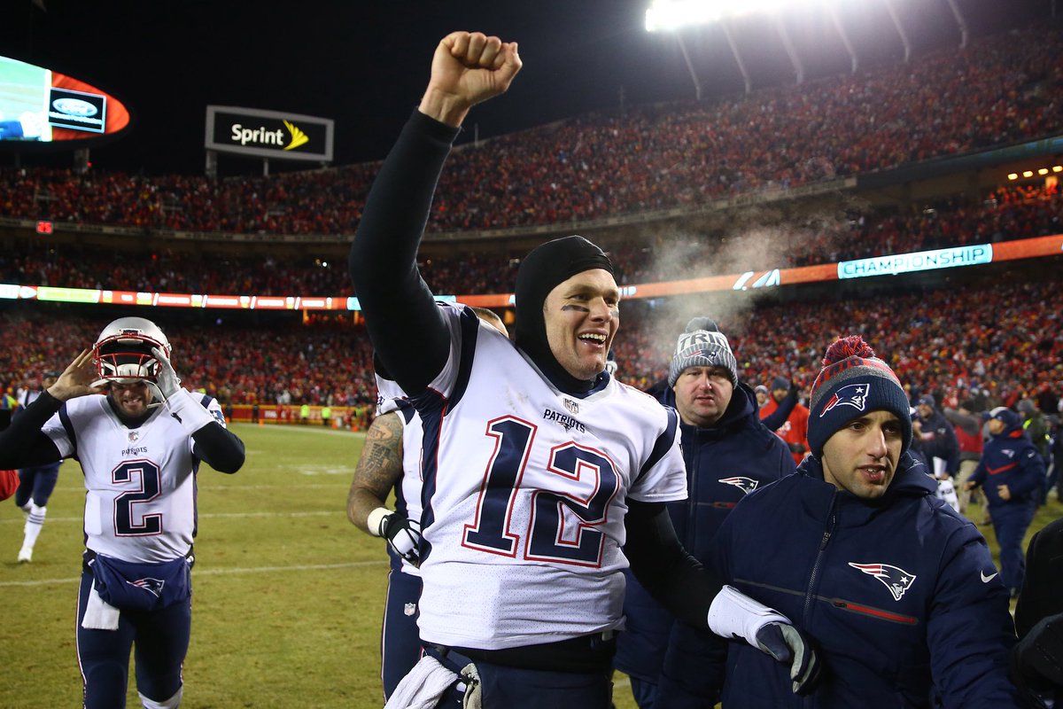 TomBradyEgo's tweet photo. Most career passing yards in conference championship games:

Tom Brady - 3,674

*huge gap*

Patrick Mahomes - 2,001
Joe Montana - 1,731
Peyton Manning - 1,539
John Elway - 1,414 https://t.co/lD5oxZDidl