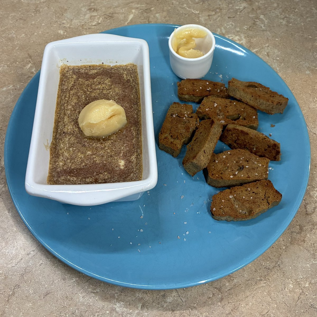 CarnivoreFriend's tweet photo. BBBE
Day 24
My first meal was beef toast with bacon and fried eggs.
I snacked on some beef jerky while I watched tv with my hubby.
And my final meal of the day was some oven baked egg pudding and more beef toast.
#WorldCarnivoreMonth #Carnivore #CarnivoreDiet #Keto #KetoDiet #BBBE