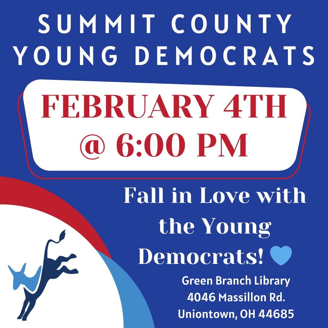 Summit County Young Democrats tweet media