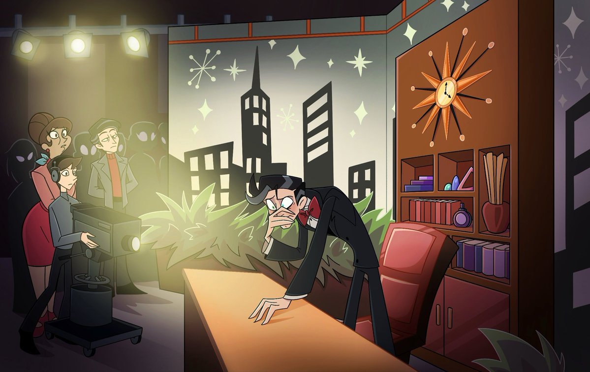 JustOrnstein's tweet photo. So remember that one AU where Vincent makes a deal with Lucifer and ends up pregnant instead? Yeah thanks to a collab with my friend @IbbyWonder there is a fic for it now! :)

https://t.co/P4Ky00jfWH
—
#hazbinhotel #mpreg #vincentwhittman #vox https://t.co/GsRx6blrUN