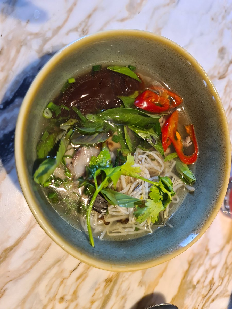 fbib's tweet photo. Trying Pho in Vietnam. I dare say Melbourne's Pho is just as nice👍😃 https://t.co/KnQ7JesKB1