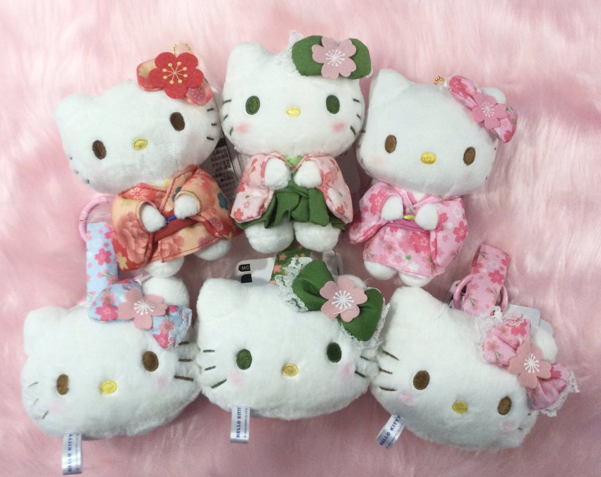 本日の営業時間は21時まで🌟 キティちゃんの新商品入荷いたしました