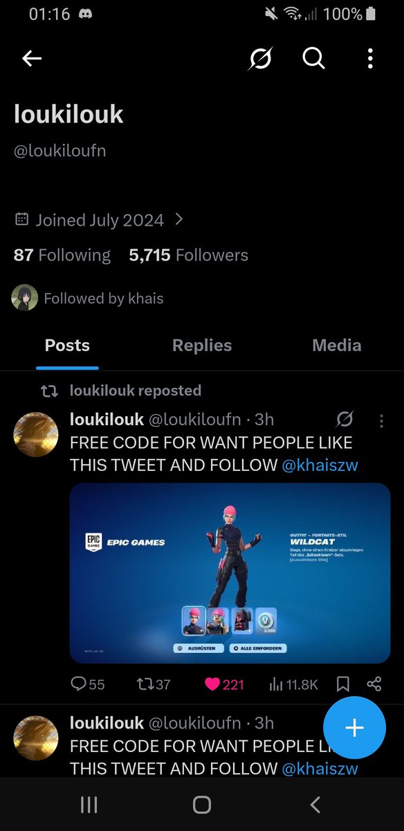 XAlexUltimaX's tweet photo. @loukiloufn @khaiszw Done https://t.co/q1nQeUJZSn