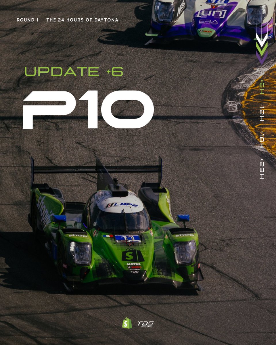 TDSRacing_live's tweet image. The team keeps fighting, together 🤜🤛
The race is still long.
We push, we believe, we give everything.
+2 points for IMEC 🏁

#update #rolex24 #keeppushing #tdsracing #race