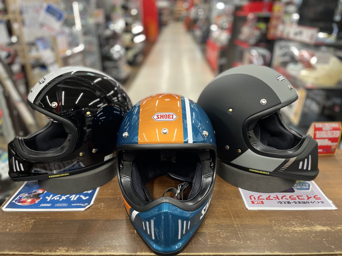 SHOEI EX-ZERO 新色入荷✨ AVENTURE(アヴァンテュール) ・TC-2 (BLUE 