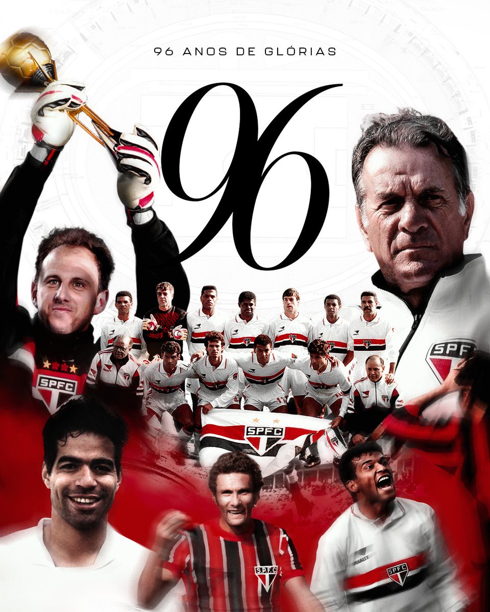 96 anos de São Paulo Futebol Clube 🇾🇪

#SPFC96anos
#VamosSãoPaulo 🇾🇪