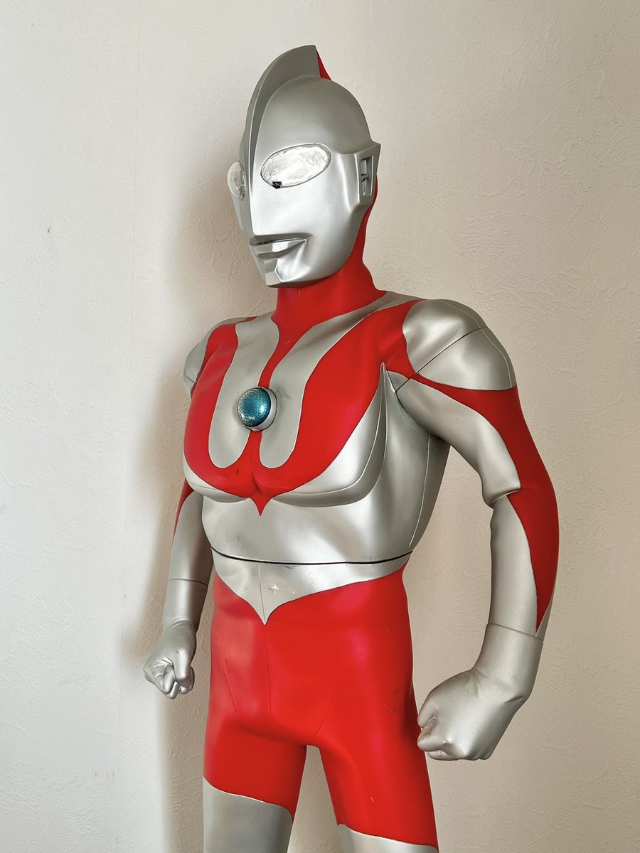 海洋堂 ハイパーソフビ 「ウルトラマン」 80cmの大型ソフビの修正を