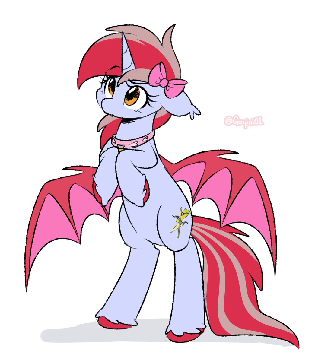 🎀Lil'Cinnamon/Bow unicorn/irl mare tweet media