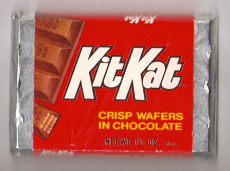 When KitKat's used to come in foil