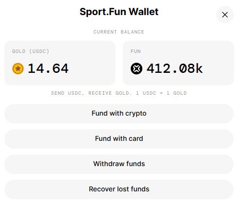 🔥 $FUN WHITELIST IS LIVE 🔥

🔗 hub-sport.fun/whitelist  
But it won't be open for long

0x16EE7ecAc70d1028E7712751E2Ee6BA808a7dd92

$FUN is already active and trading on:  
✅ Base  
✅ Solana  
✅ CEXs  

TGE wrapped up with REAL users, REAL engagement  
Distributions locked