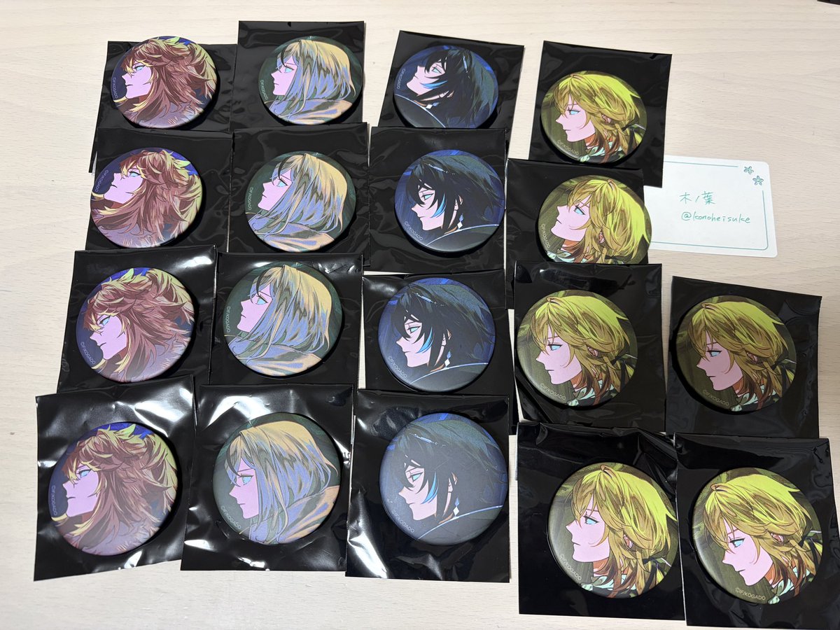 交換】 OVER REQUIEMZ オバレク マット 缶バッジ カウンドダウン 譲