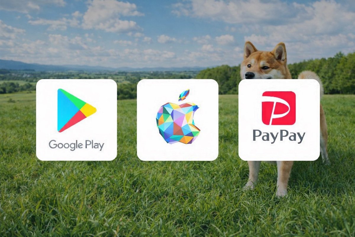 ajthangam's tweet photo. プレゼント企画だよ🐕

お好きなギフトカードプレゼント
してます‼️

■Apple
■Google play
■PayPay

ギフトカード10,000円 
10名様限定です🎁

全員もらえる参加特典もあるよ✨

【応募方法】
①フォロー＆いいね
②どれが欲しいかリプしてくださいね https://t.co/9TIoj9GyYI