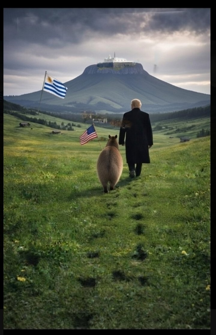 🇺🇸| AHORA: Posteo de la Casa Blanca:"Abraza al Capincho"