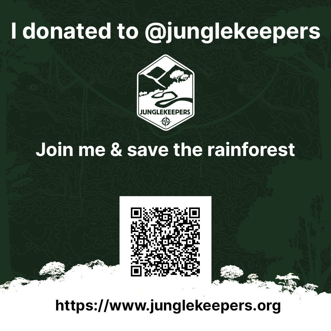 Join me in supporting the rainforest with Junglekeepers: junglekeepers.org/?d=cGhpbGlwZ3V…