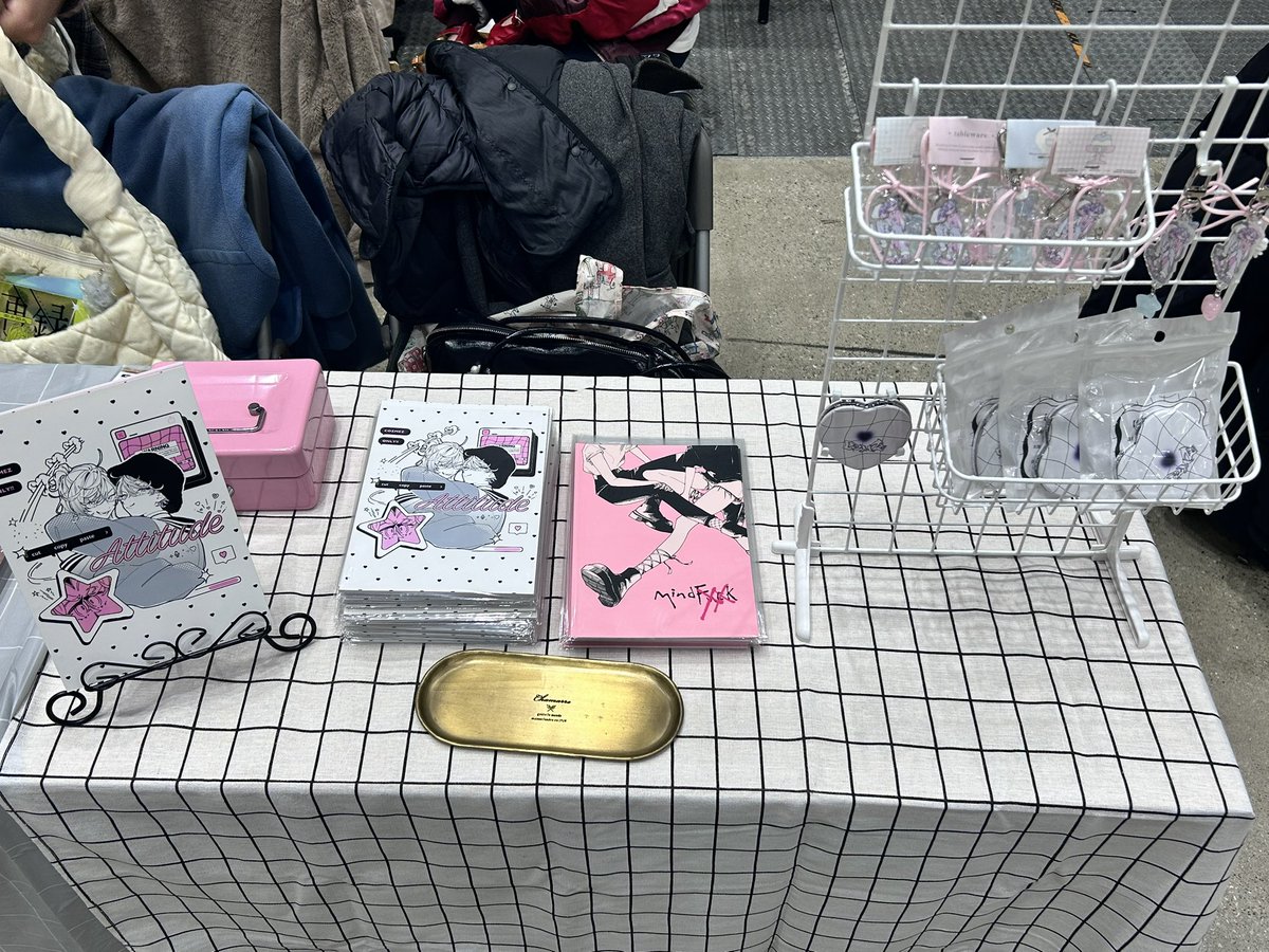 設営完了しました！お釣りないのでピッタリいただきたいです( т_т )