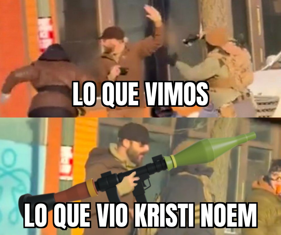 La #BarbieGestapo <a href="/Sec_Noem/">Secretary Kristi Noem</a> trae la realidad bien alterada.