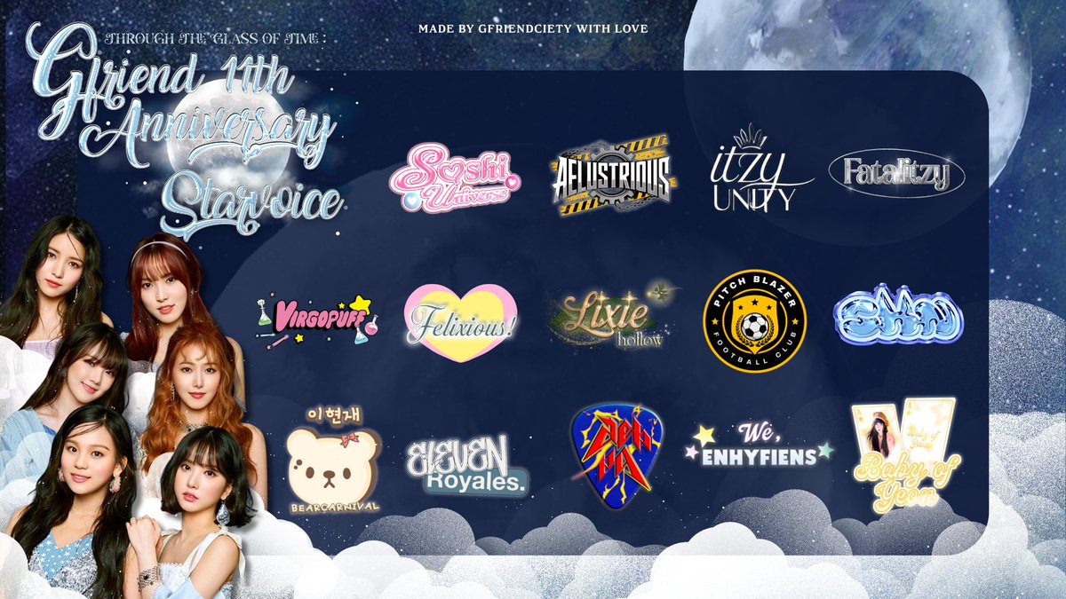 ☆ ͡ 여자친구 Starlit Promise 𝖤͟𝗅͟𝖾͟𝗏͟𝖾͟𝗇!🌙 tweet media