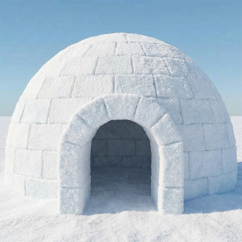this is not an igloo

this is a coin