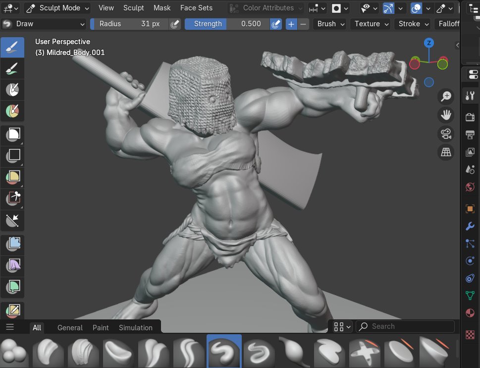 tomoya_hiroshi's tweet photo. うちのXrealOneProにもReal3Dが来たので早速あれこれ試してますが、めっちゃすげぇぇぇ
Youtubeやら自分の撮った写真やらなんでも立体視できるし、何よりBlenderのスカルプト作業中も普通に立体視されてめっちゃすげぇぇぇ何これ。
ちょっと3DCGモデラーさん全員XrealOnePro買ったほうがいいすマジで。 https://t.co/zQNq4vzA55