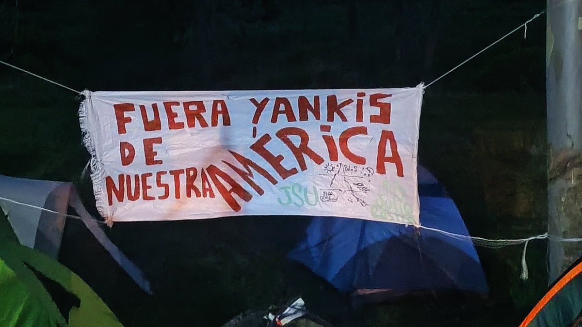 Salud Tolderias de la gloriosa Juventud Socialista del Uruguay <a href="/jsu90ps/">Juventud Socialista del Uruguay</a> por muchas más! Orgullo 

Gracias  <a href="/CosseCarolina/">Carolina Cosse</a> por el mensaje y <a href="/FLegnaniSilva/">Francisco Legnani</a> por el recibimiento en su hermosa Canelones!