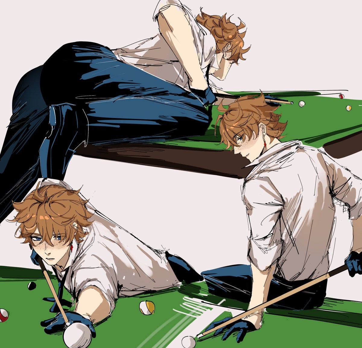 Childe colored sketches