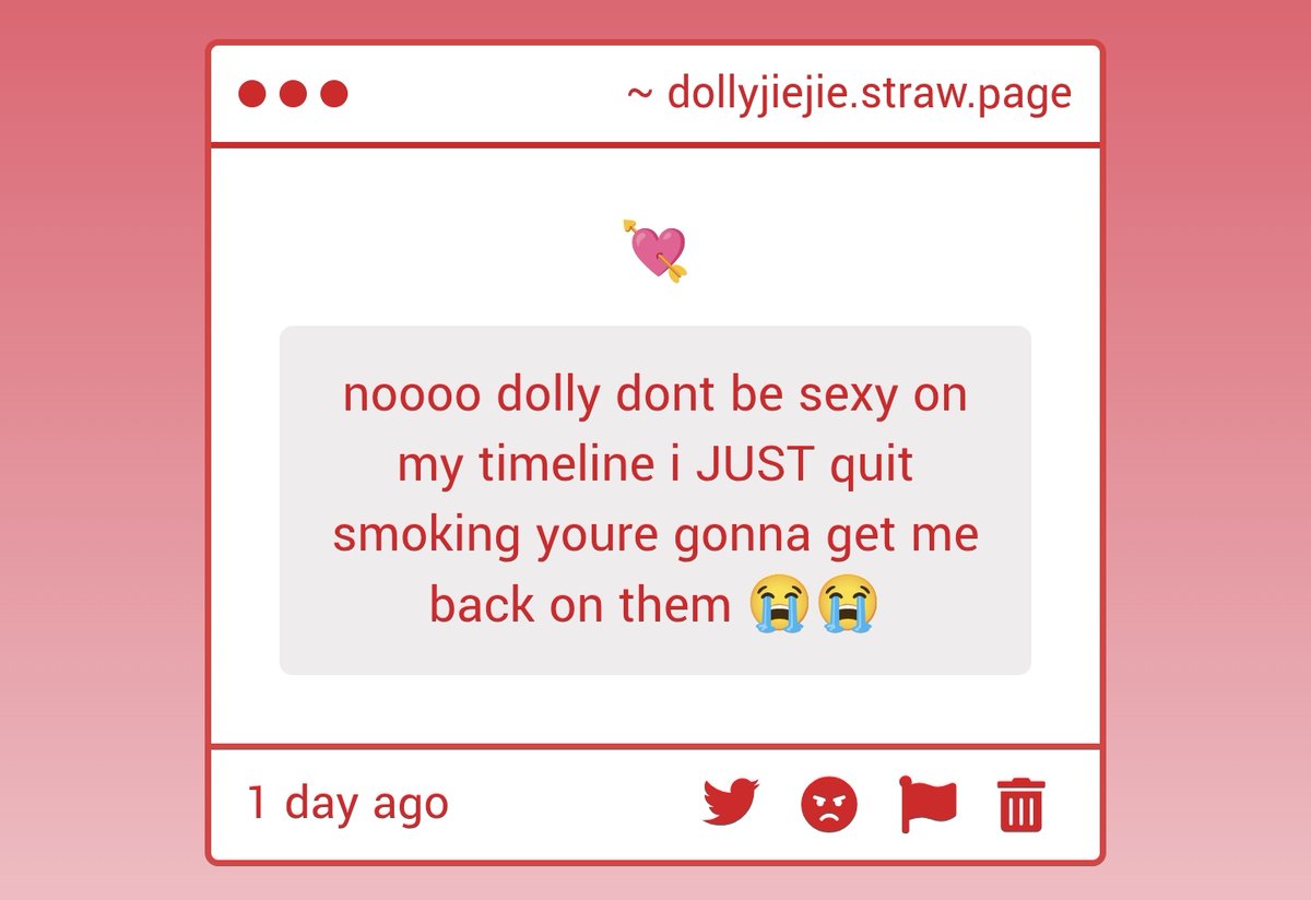 I'm sorry anon 😭 for what it's worth I'm outside like a frozen popsicle smoking it's super embarrassing!! don't start up again!!!