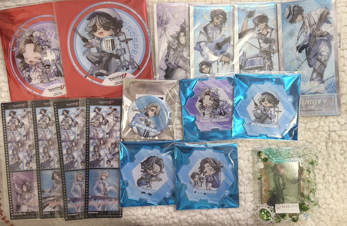 交換/譲渡】 第五人格 冬コミ c107 アクリルカード クリアチケット