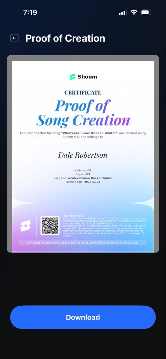 2HonorHeroes's tweet photo. What do you think of my song?

Snow is falling here in Texas so with AI, I created a song
"In Winter" - Dale Robertson https://t.co/biFzHMPQ0s