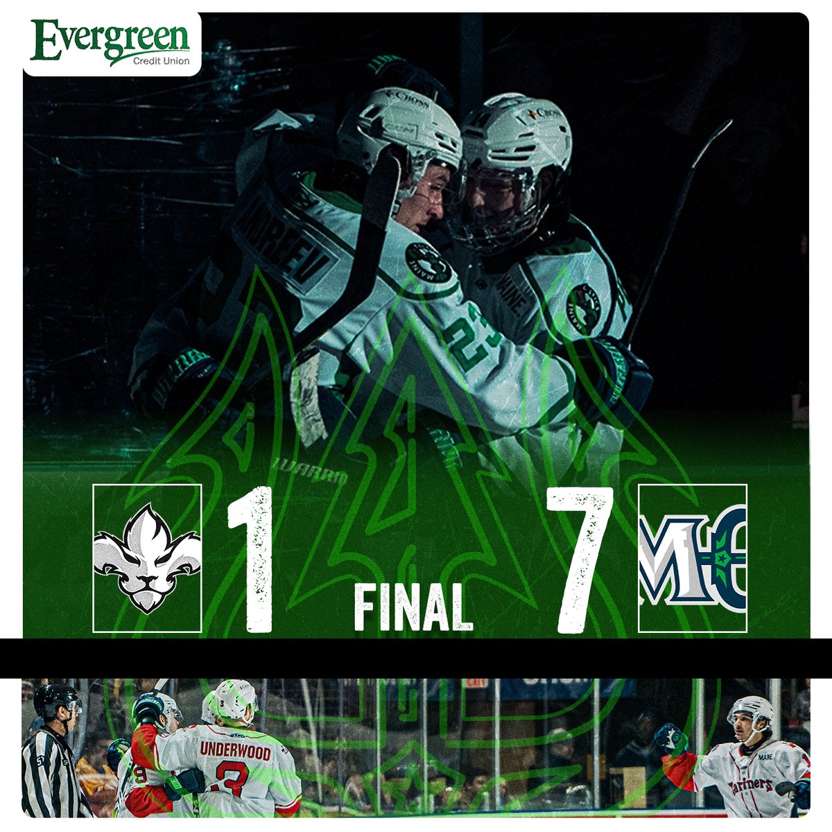 Maybe we switch up our jerseys each period every game?