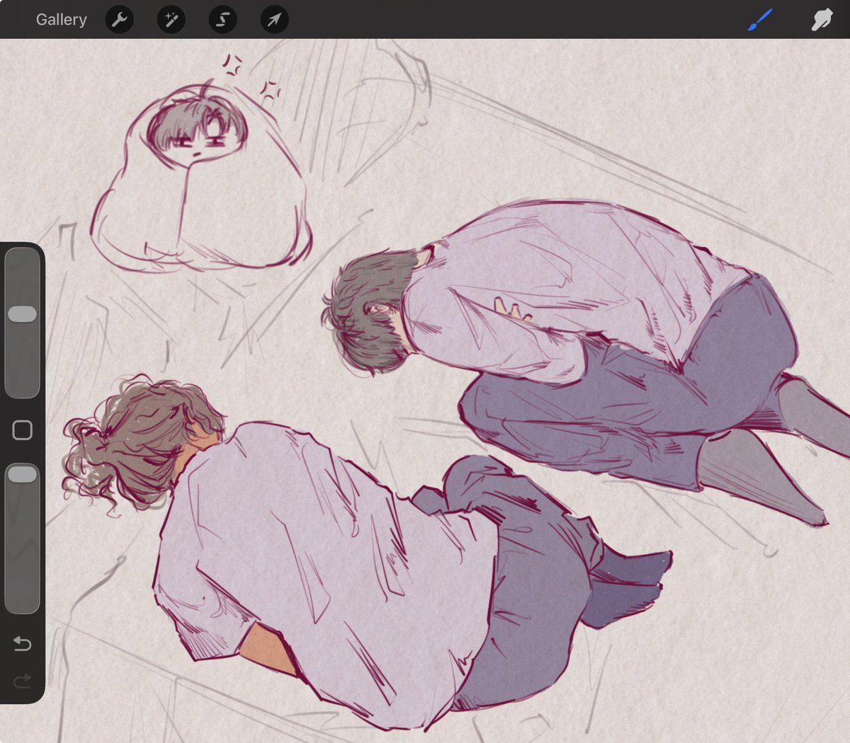 period cramps so bad im making zayne go through it with me