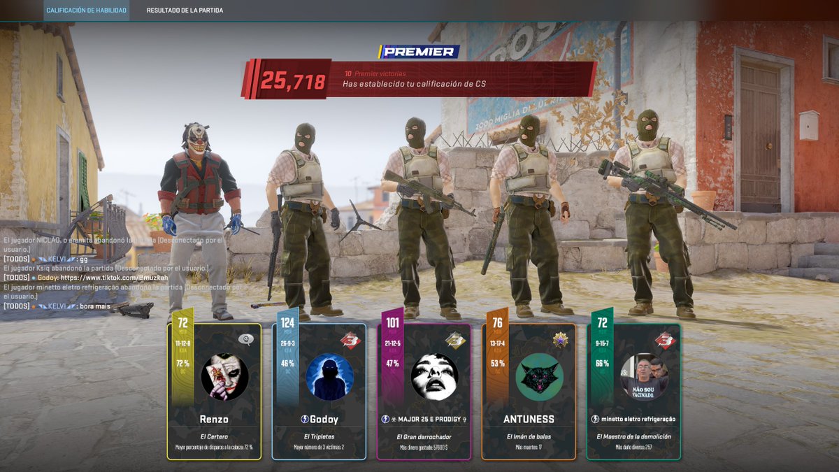 10W - 1D - 2L = 25.7k Premier Season 4

#CS2 #PremierSeason4