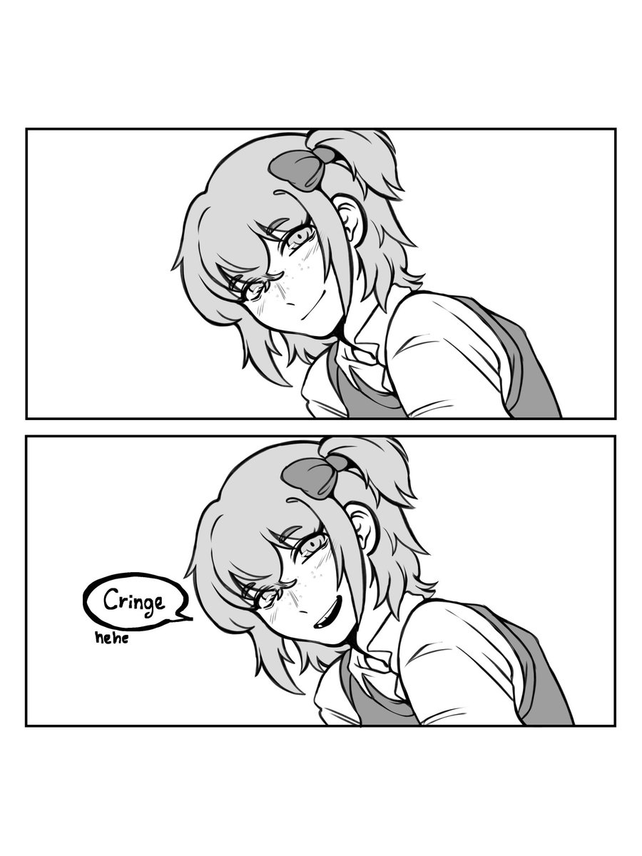 Kaidapai's tweet image. #DDLC #sayonika (?)
Cringe. I hope I explode in acid.