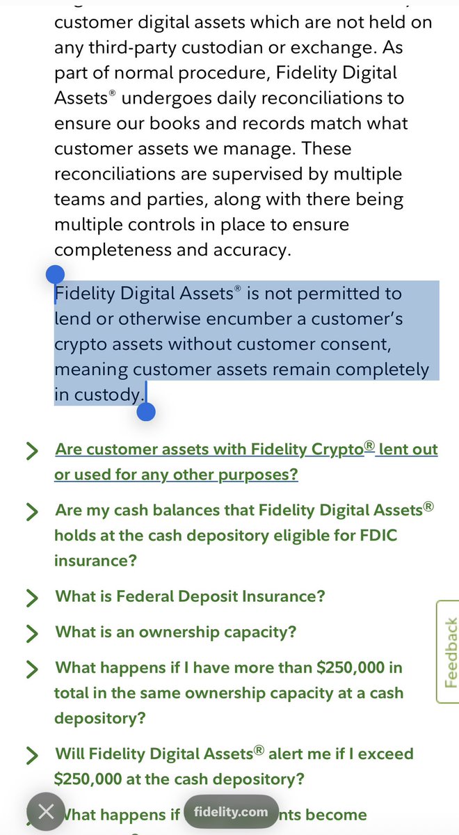 I appreciated the communication from @Fidelity and did look at the link  they provided to https://t.co/tyHYFSLVns This was my favorite part $LTC,  #Litecoin