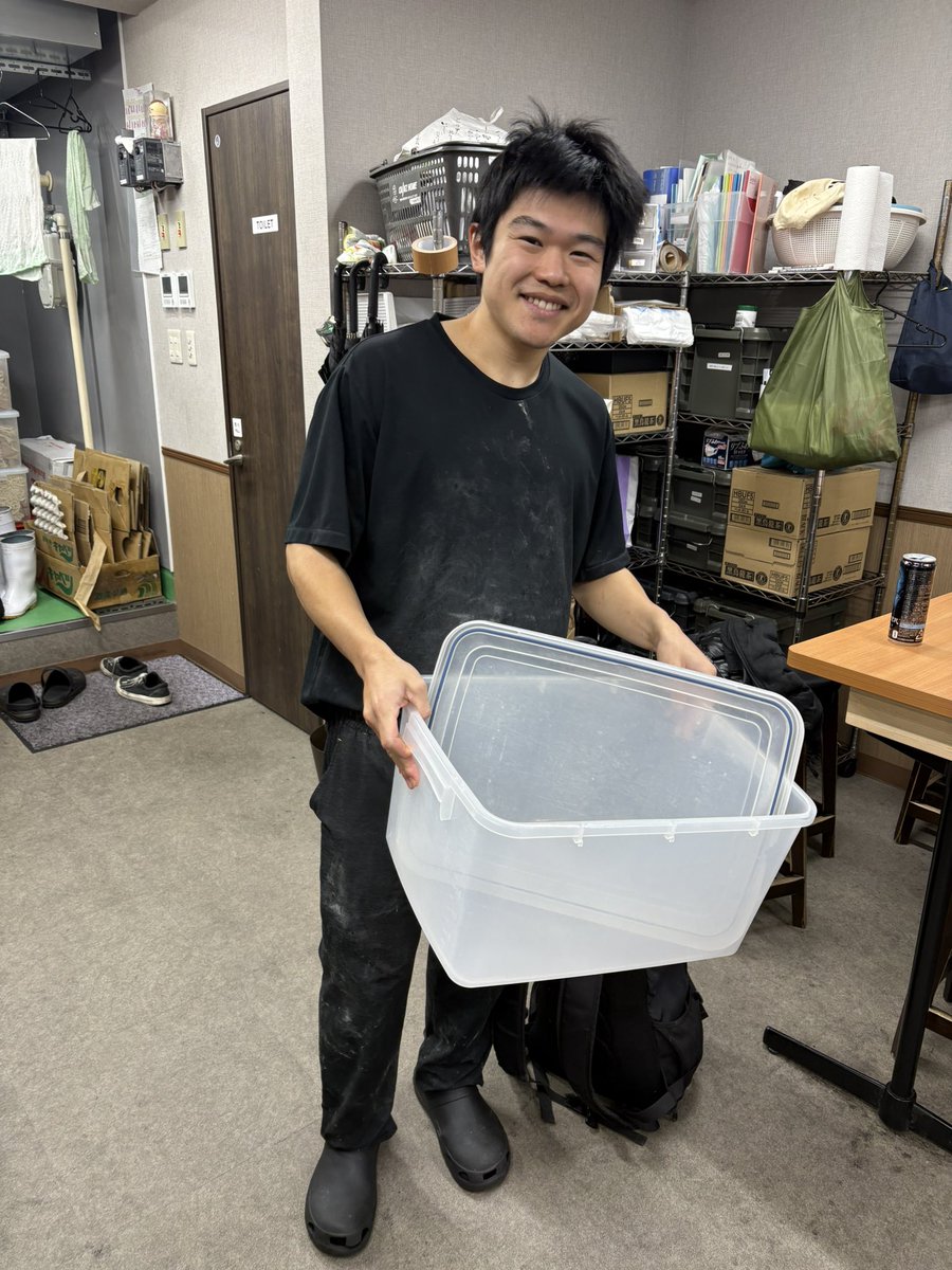 本日昼、山田最終日です！ 2月から東京です！ 常連さん達から色々頂い