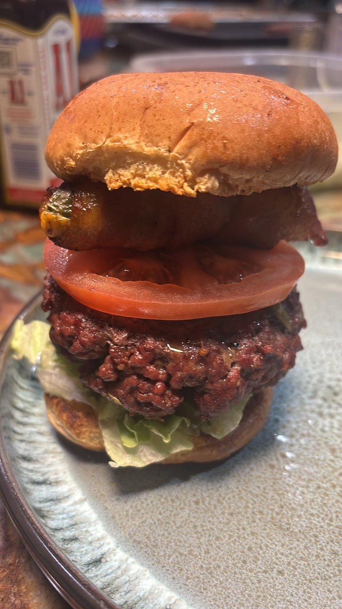 My wife's burger!