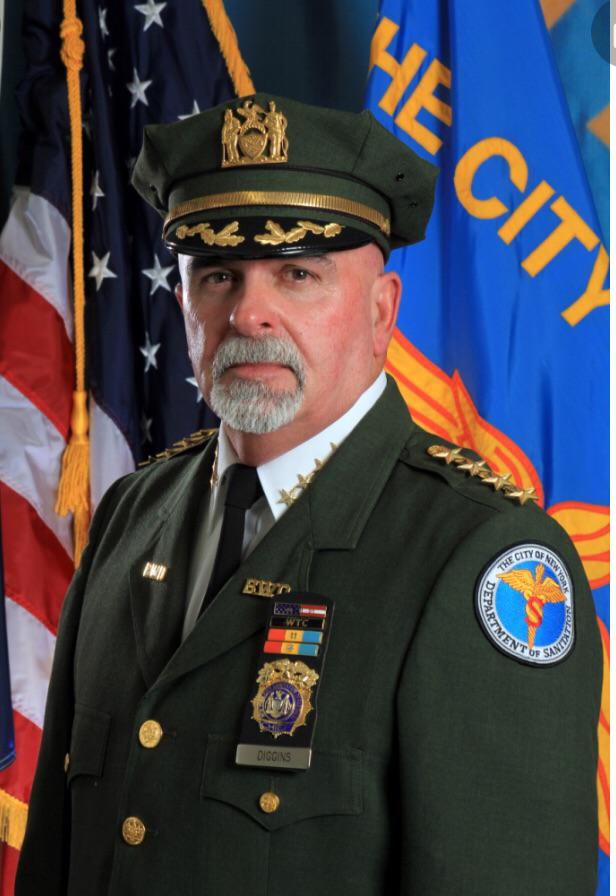 ShellGameJake's tweet image. concept: Mayor of NYC who came out of DSNY who wears their dress uniform at all official events and outings like they’re the head of a military junta