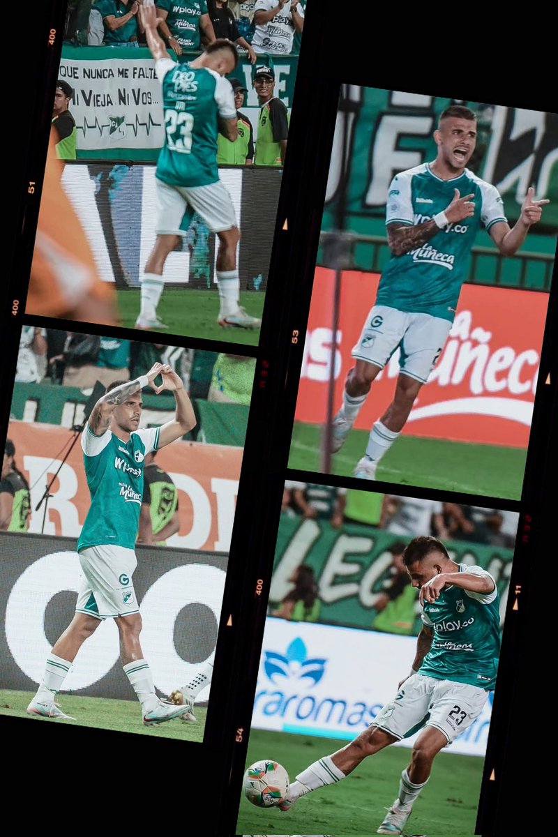 Primer gol del 'Titi' con la camiseta del Deportivo Cali, que sean muchos más!!!