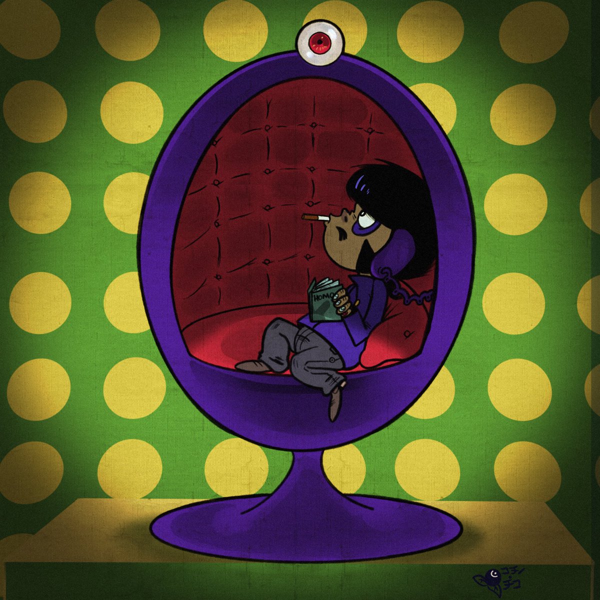 All Seeing Egg Chair