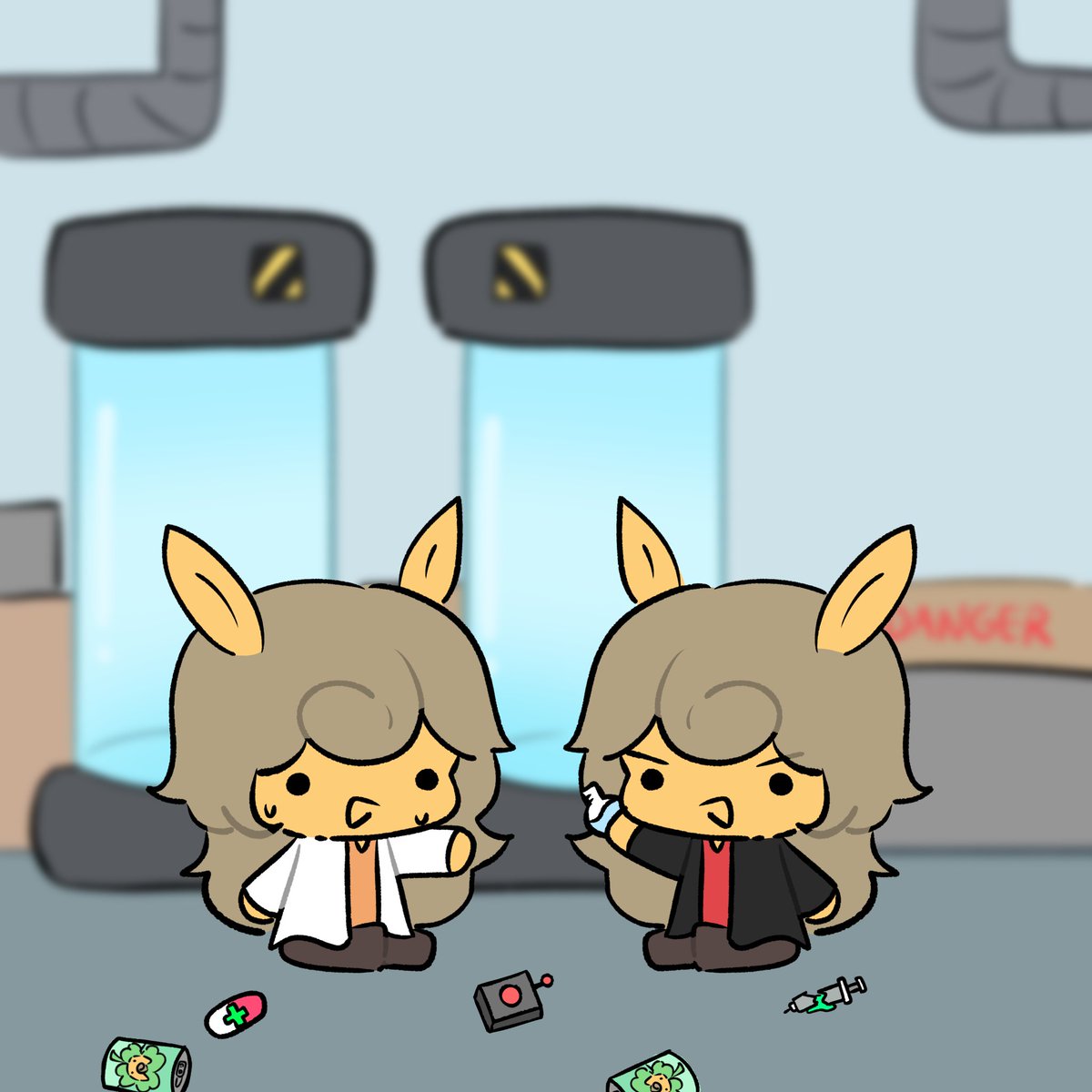 얼마전에 그렸던 스포키들