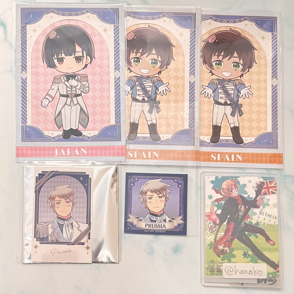 即購入⭕️ ヘタリア AMO CAFE 特典 ランチョンマット イギリス 英