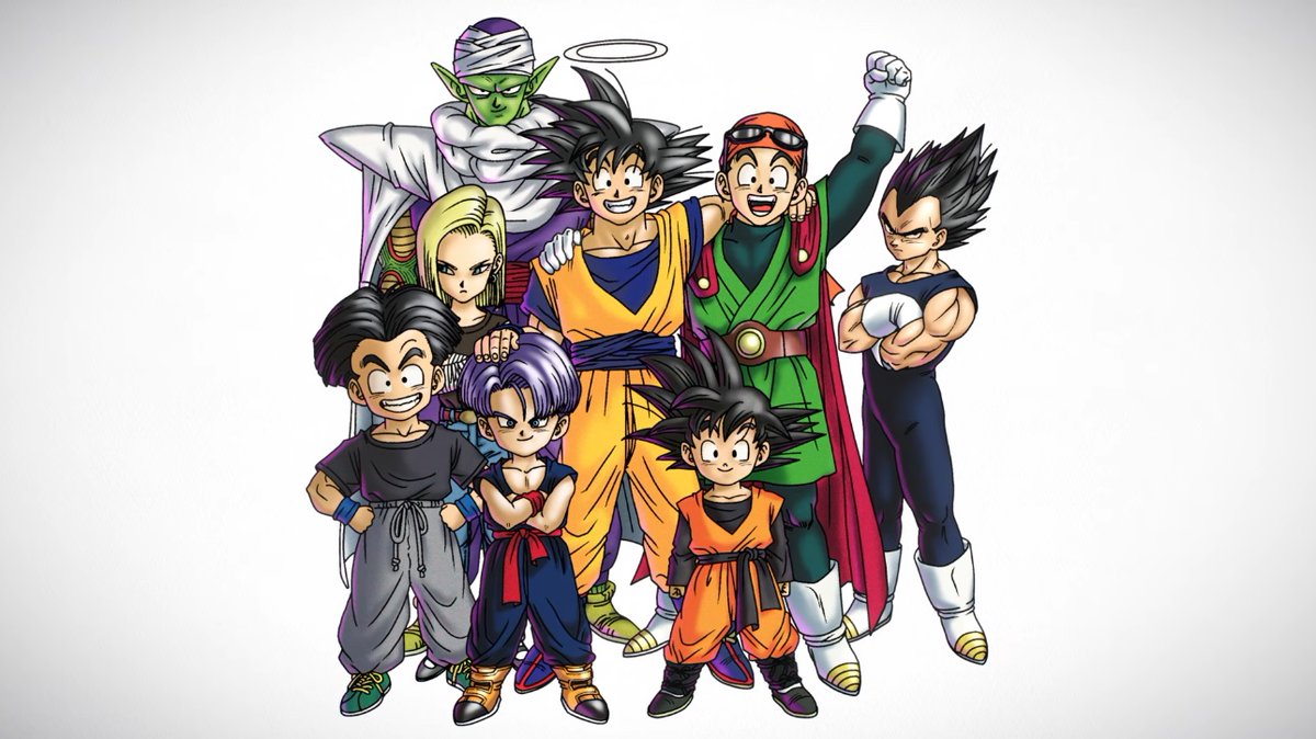 ドラゴンボール　DRAGON BALL　全員　公式　official　イラスト
