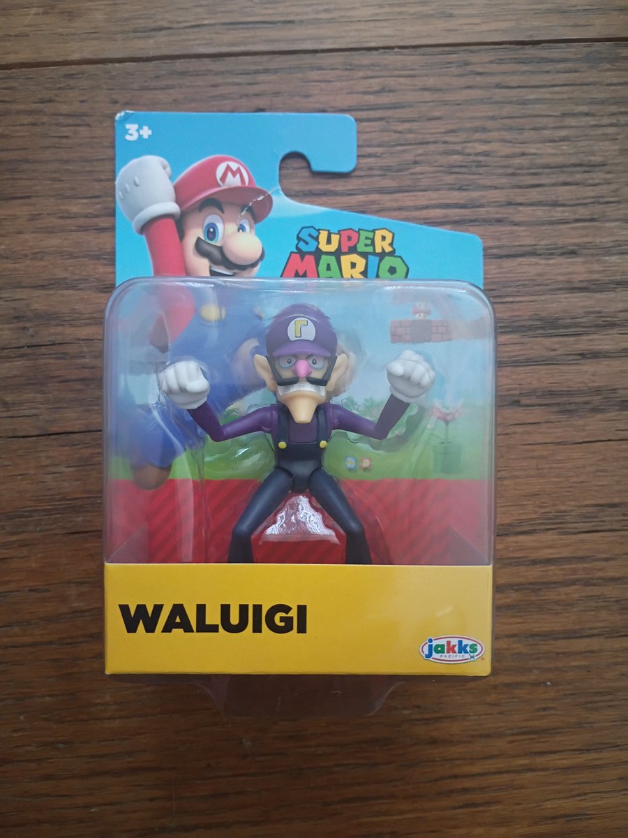 NintendoMan064's tweet image. Only collectible that I got last week. Is this small figure of Waluigi.💜 One day I hope I can get his hat &amp;amp; a plush of him.👍
 #Nintendo #NintendoCollection #SuperMario #Mario #Waluigi