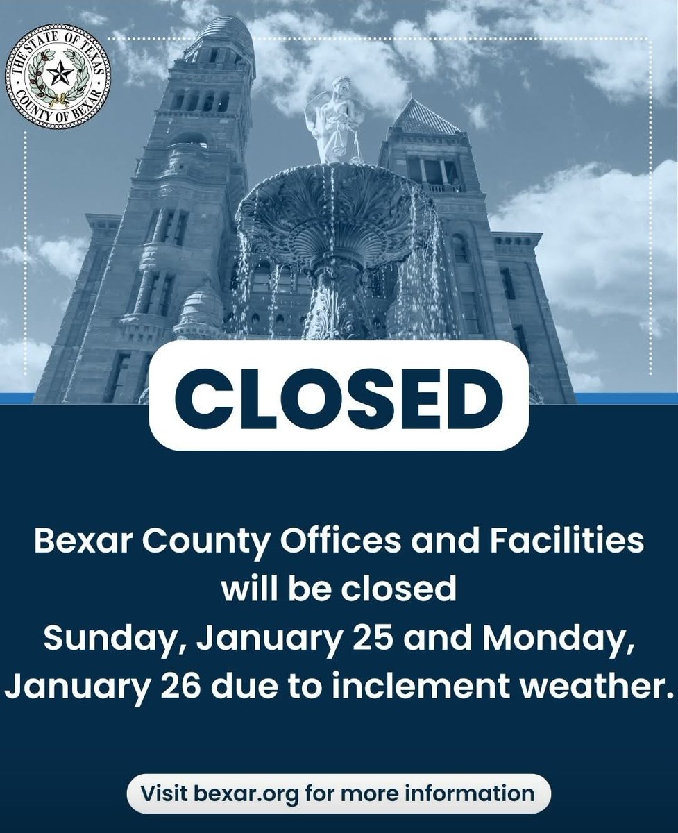 EduiTijerina's tweet image. Atención, #SanAntonio, #Texas (#Condado #Bexar)...!