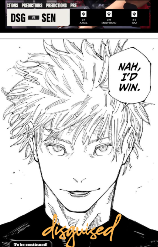 Disguised's tweet image. where are the doubters now...