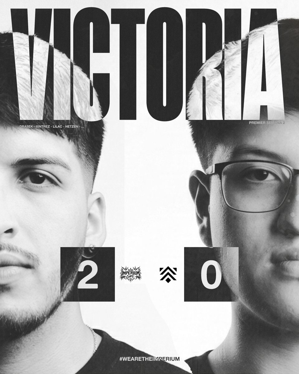 Día redondo👑

Nos llevamos doble victoria en la semana 2.

El esfuerzo siempre tiene recompensa, cada día, cada semana más listos para los playoffs

#WEARETHEIMPERIUM