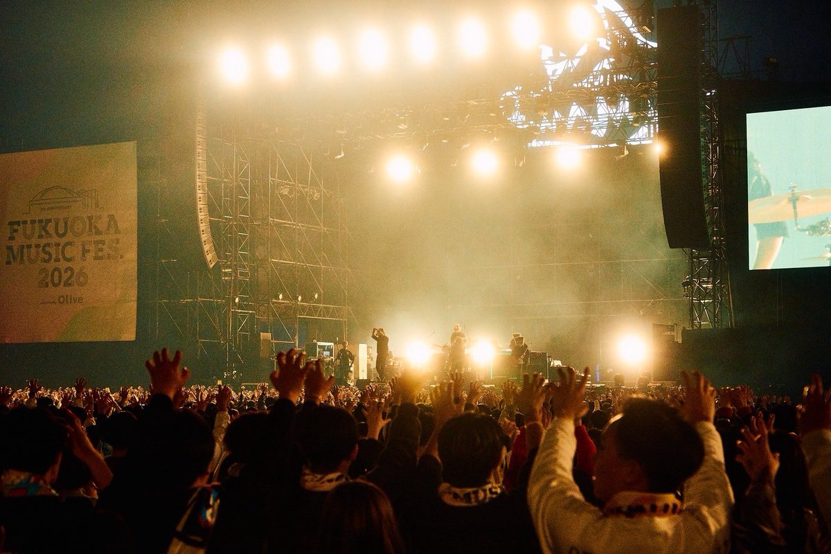 mwamjapan's tweet photo. FUKUOKA MUSIC FES. 2026

photo by @imdaisukesakai https://t.co/qybvDklI1e