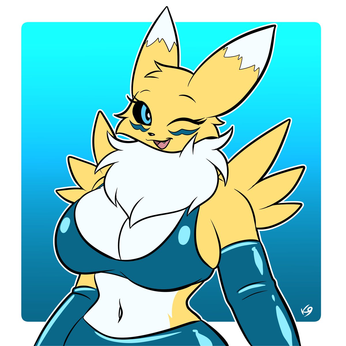 Aqua thinks you're a cutie