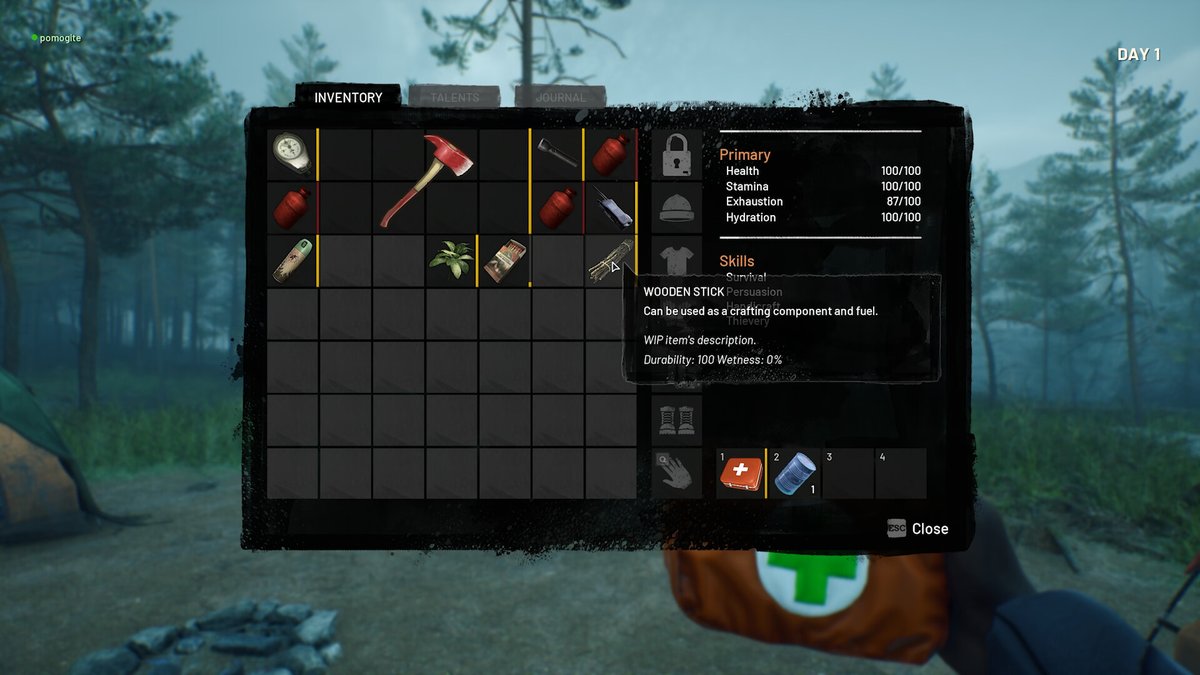 「【協力プレイ対応】外界から隔絶された森からの脱出目指すサバイバルホラー『Dead」|⚡Game*Spark⚡のイラスト