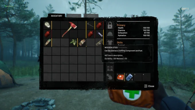 【協力プレイ対応】外界から隔絶された森からの脱出目指すサバイバルホラー『Deadhikers』が面白そう。飢えや寒さに耐え"何か"から逃げ延びる コンパスと地図を手に進み、仮拠点となるテントを移設しながら資源を集め、仲間と協力して危険な夜を乗り切ります。